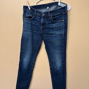 rag & bone Women's Dark Indigo Skinny Jeans